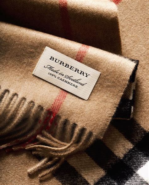 burberry scarf label made in scotland|is a burberry scarf real.